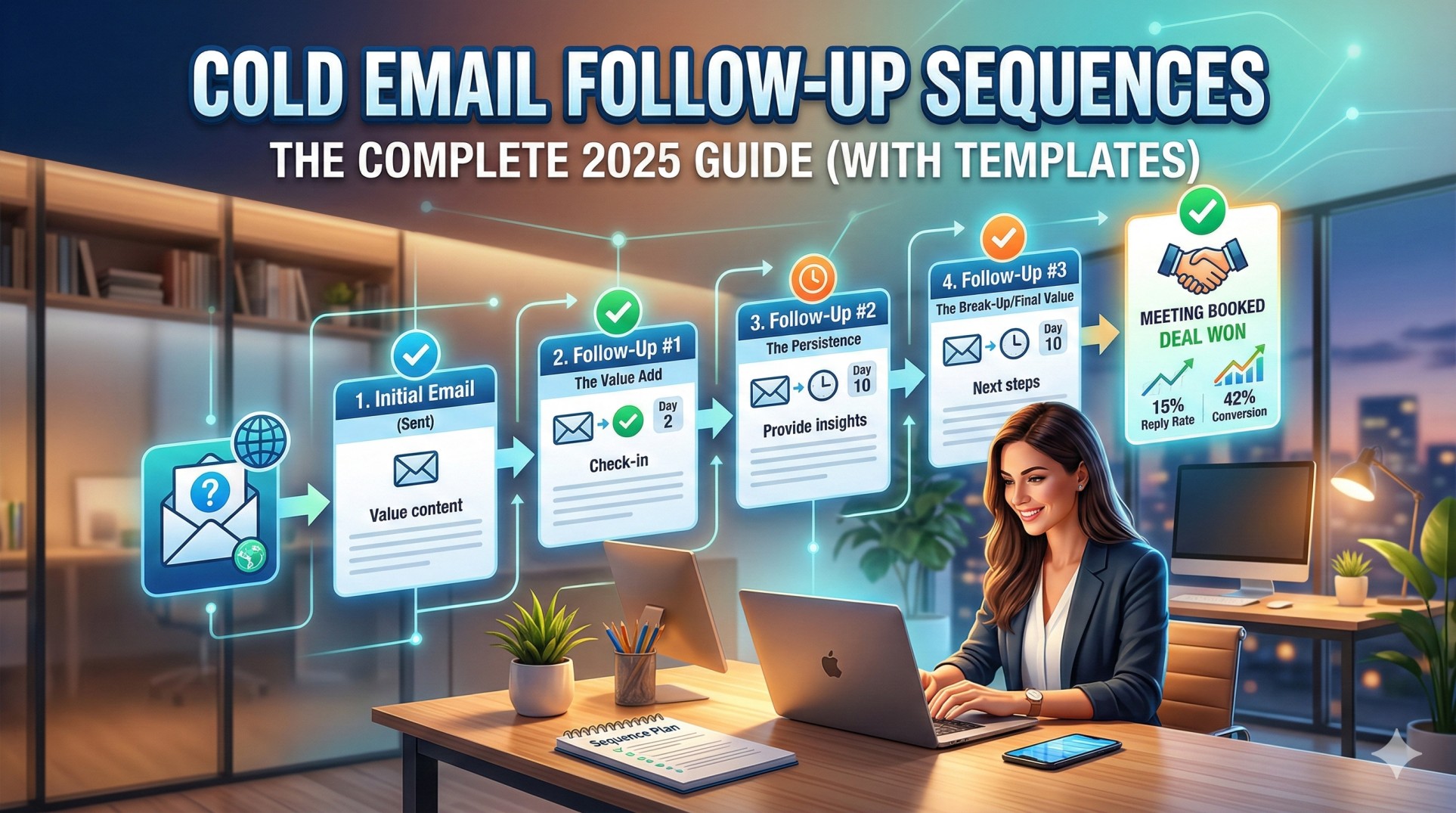 Cold Email Follow-Up Sequences: The Complete 2025 Guide (With Templates)
